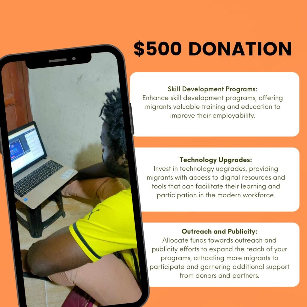 $500 Donation