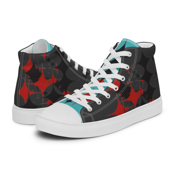 Men’s high top Starry Night canvas shoes