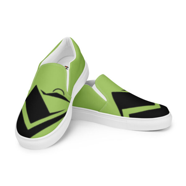 Men’s slip-on Mountain Green canvas shoes