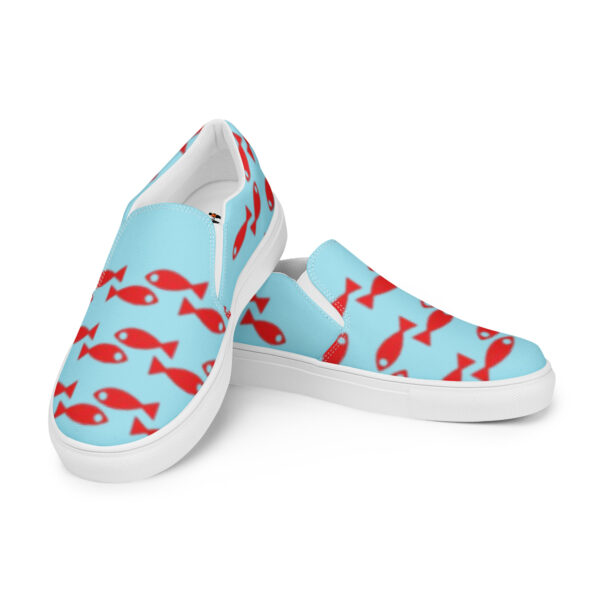 Women’s slip-on Fish canvas shoes