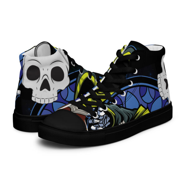 The Dark Side - Men’s high top canvas shoes