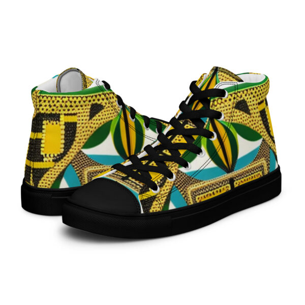 Fashionable Women’s high top canvas shoes