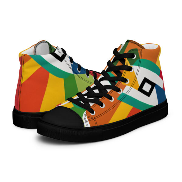 Fancy Women’s high top canvas shoes