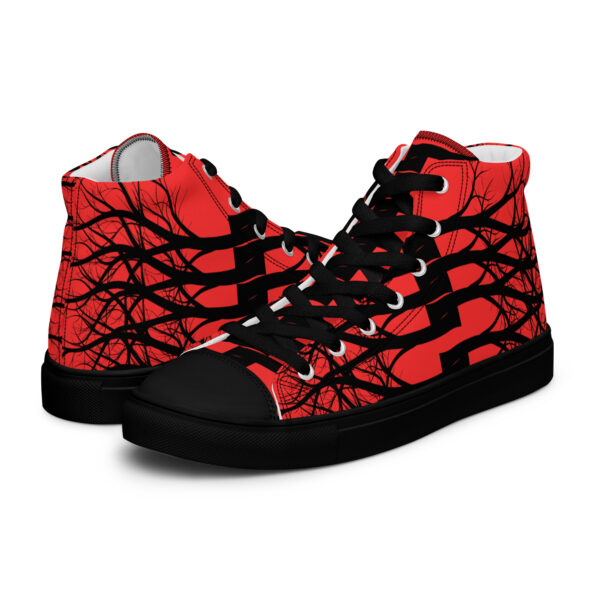 Spiderman Men’s high top canvas shoes