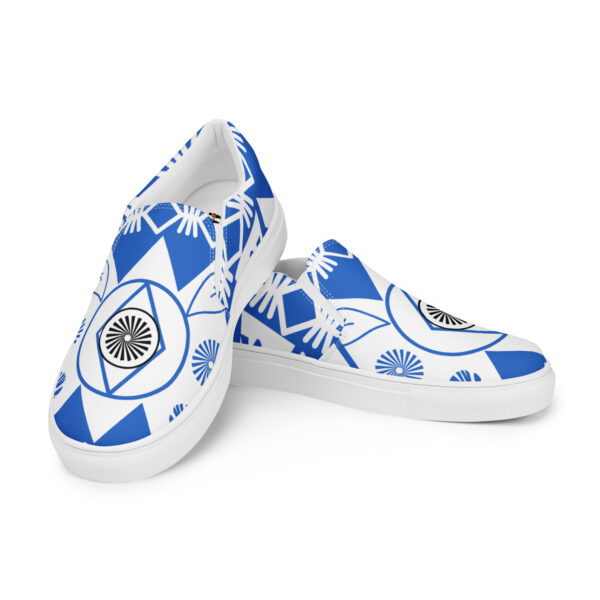 Patterned Women’s slip-on canvas shoes