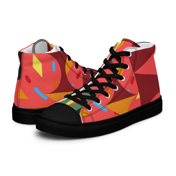 Fashionable mix Women’s high top canvas shoes