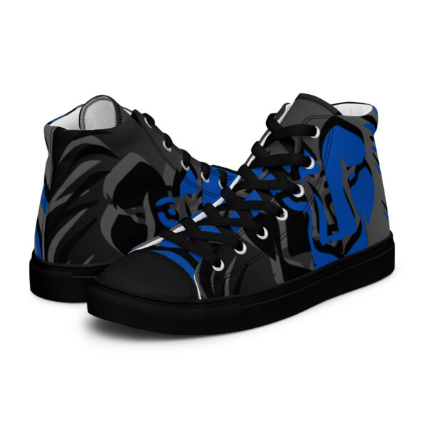 Lion Power Men’s high top canvas shoes