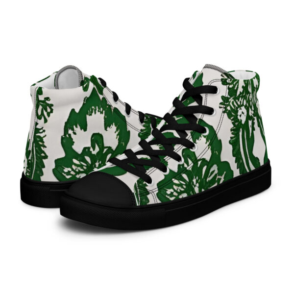 Amal Diam (Have Peace) Women’s high top canvas shoes
