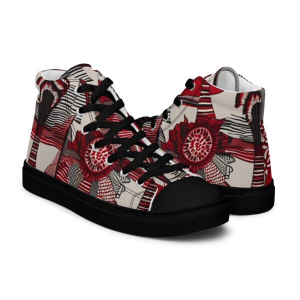 Nio Far (We are Together) Women’s high top canvas shoes - Image 2