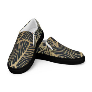 Diam ak Jerign (Peace and Love) Women’s slip-on canvas shoes
