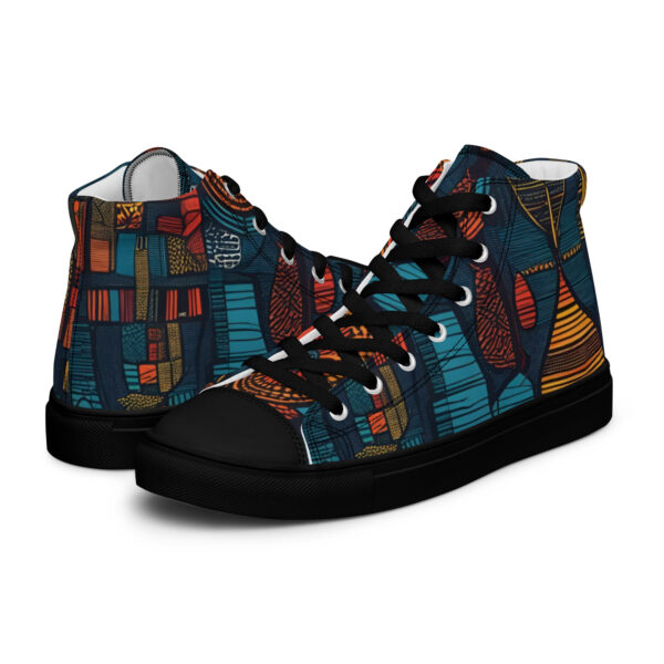 Gafoudoune - Men’s high top canvas shoes