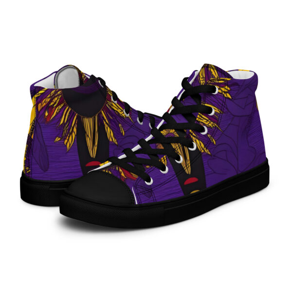 Reflection - Men’s high top canvas shoes