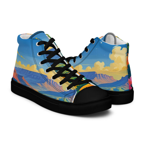 Pif - Men’s high top canvas shoes - Image 2