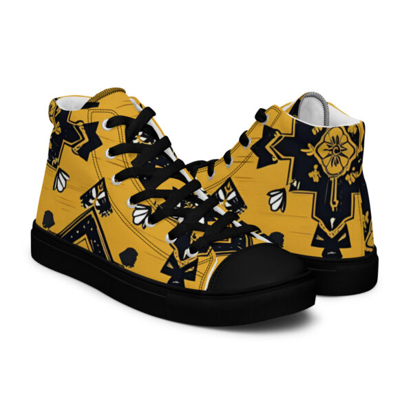 Easy Living - Men’s high top canvas shoes - Image 2