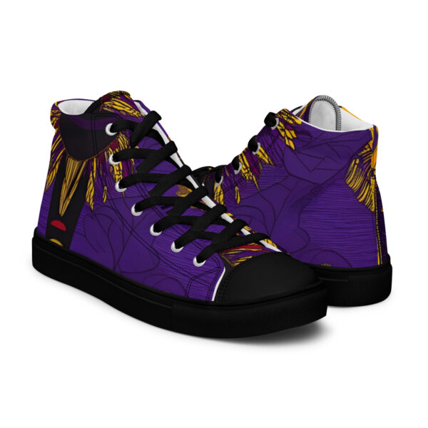 Reflection - Men’s high top canvas shoes - Image 2