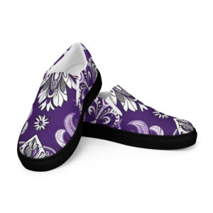 Happiness - Men’s slip-on canvas shoes