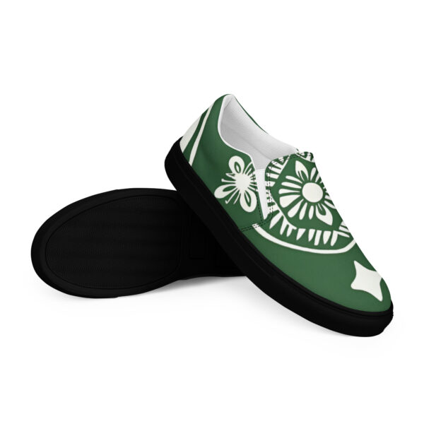 Hotep - Men’s slip-on canvas shoes - Image 2