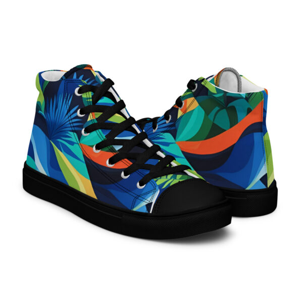 Erougueul - Women’s high top canvas shoes - Image 2