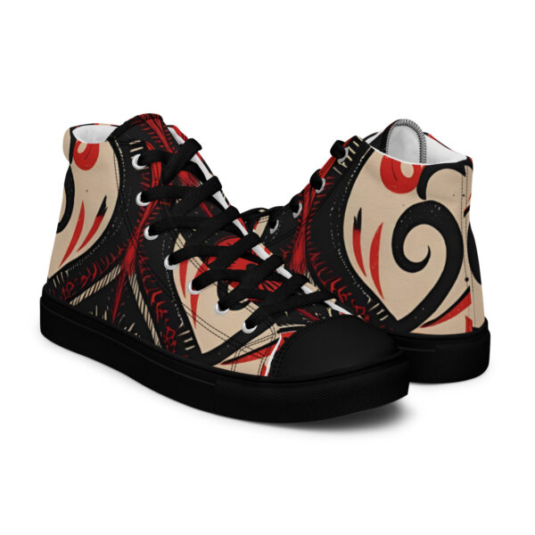 DaDDyx - Women’s high top canvas shoes - Image 2