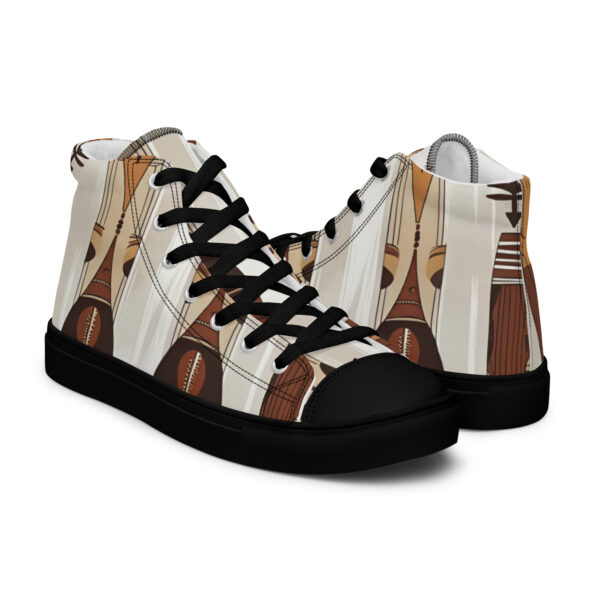 Batine - Women’s high top canvas shoes - Image 2