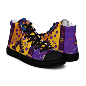 Galaxy - Women’s high top canvas shoes