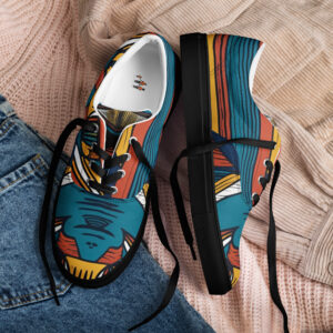 Acssa - Women’s lace-up canvas shoes