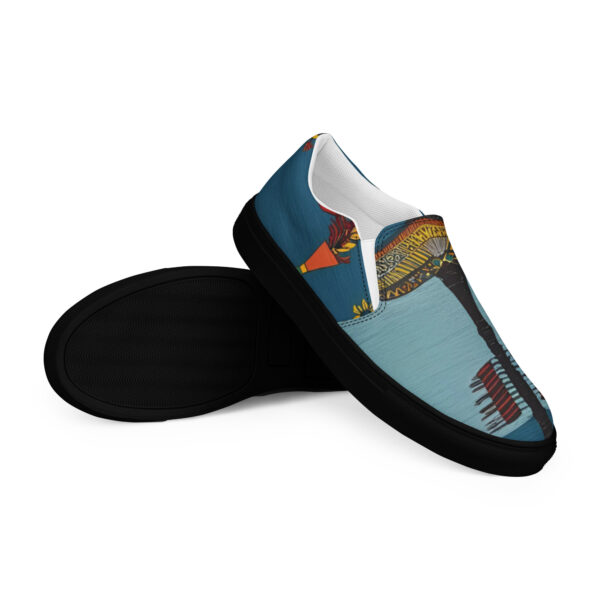 Kamanare - Women’s slip-on canvas shoes - Image 2
