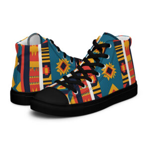 Jëfandikoo Men’s high top canvas shoes