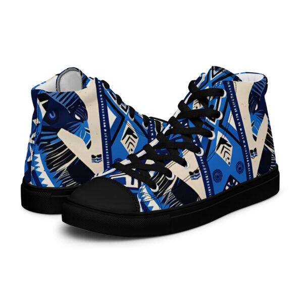 Dëggu xel Men’s high top canvas shoes