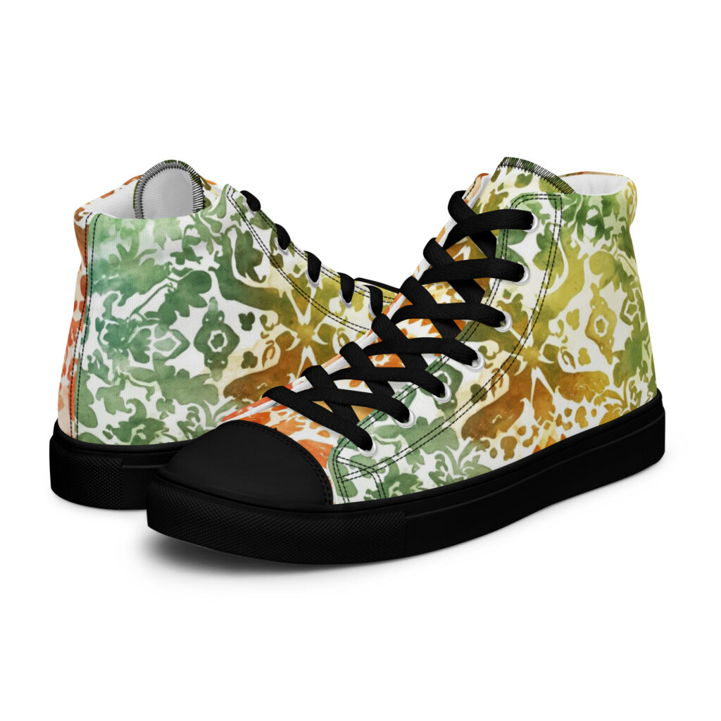 Triumph Men’s high top canvas shoes