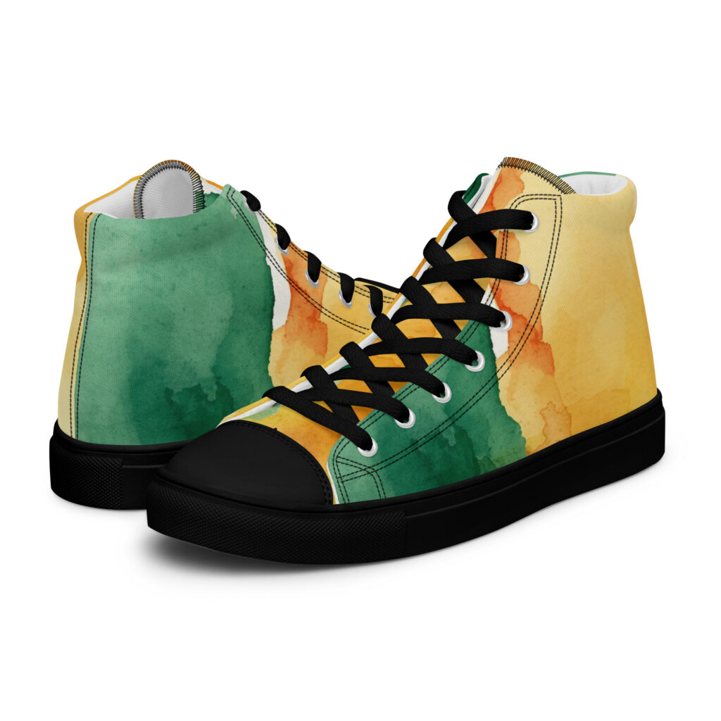 Sovereignty Men’s high top canvas shoes