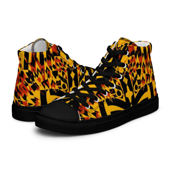 Gor Deg high top canvas shoes