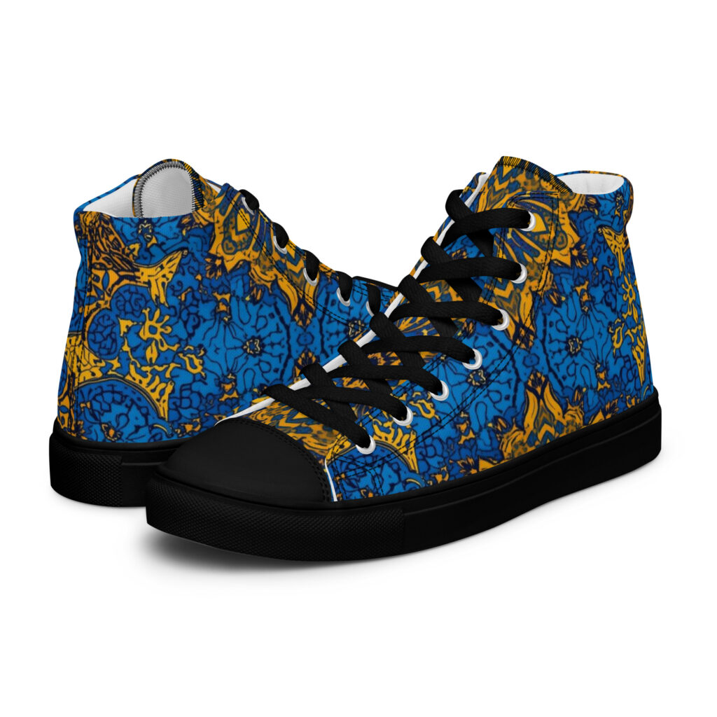 Sam Fall Men’s high top canvas shoes