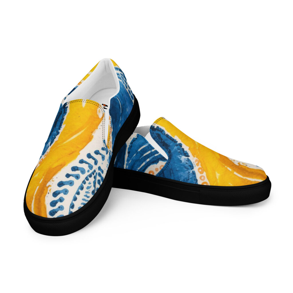 Wër Men’s slip-on canvas shoes
