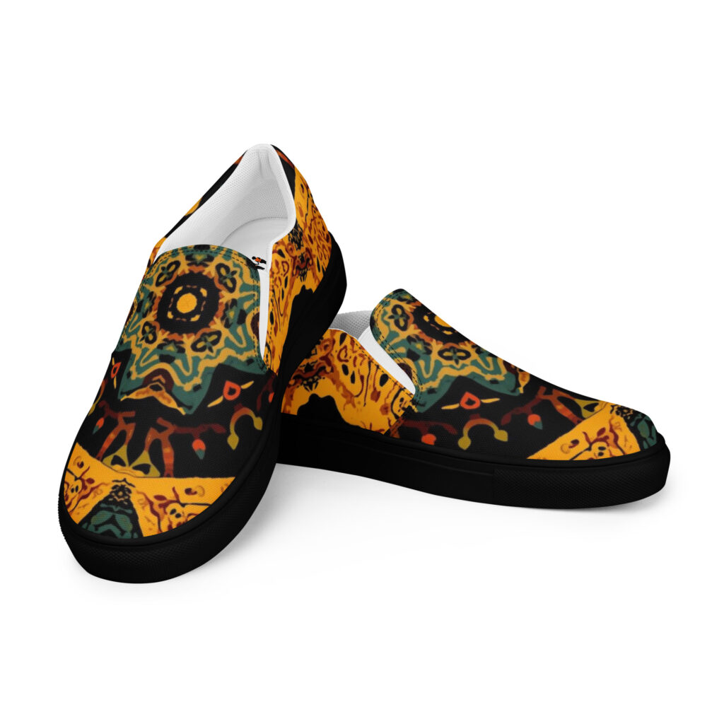 Salaam Men’s slip-on canvas shoes