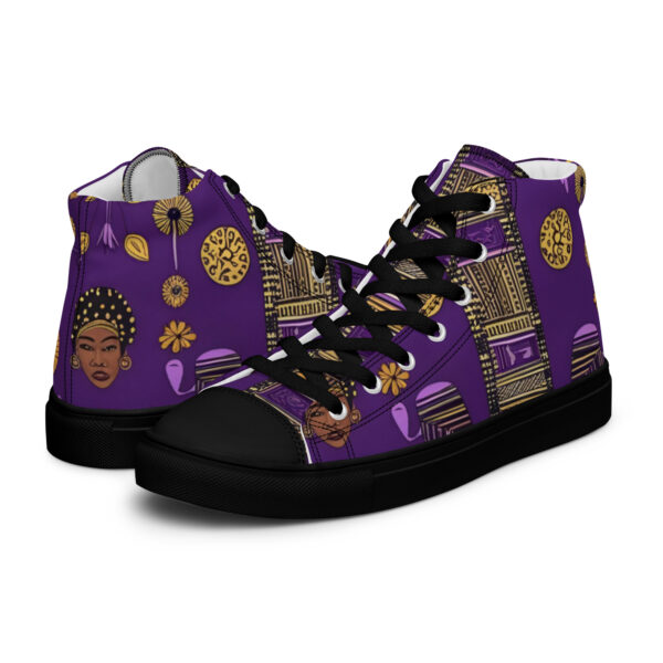 Lela94 Women’s high top canvas shoes