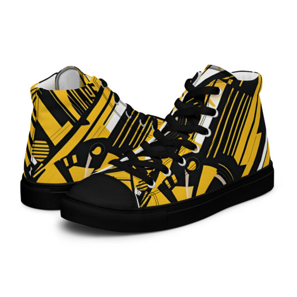 Ebonla15 Women’s high top canvas shoes
