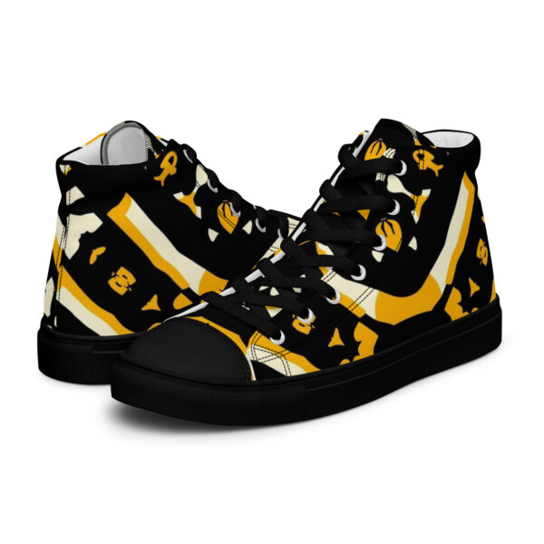 Tafāʾul Women’s high top canvas shoes