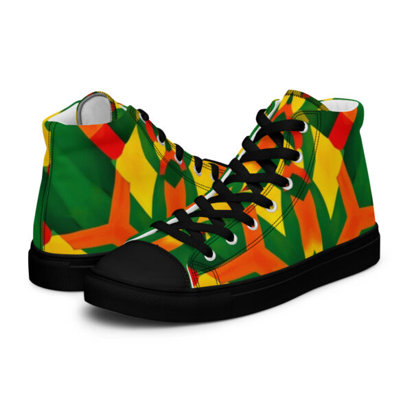 Nuhūḍ Women’s high top canvas shoes