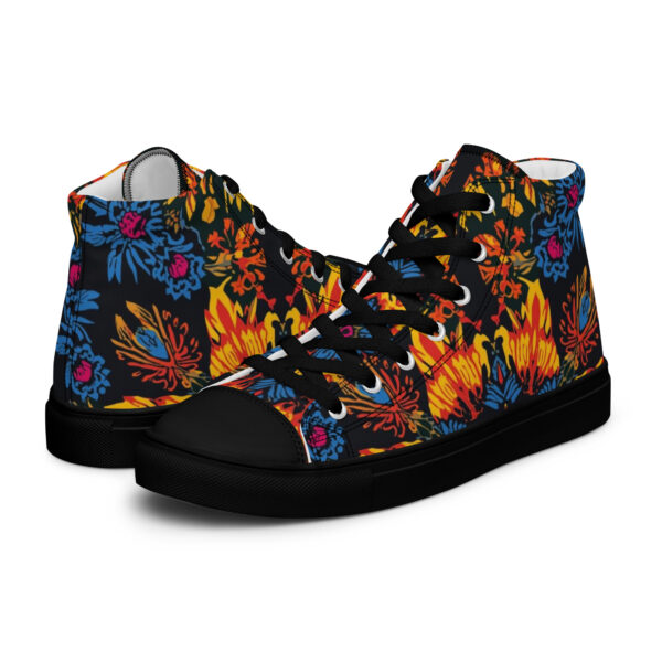 Taḥammul Women’s high top canvas shoes