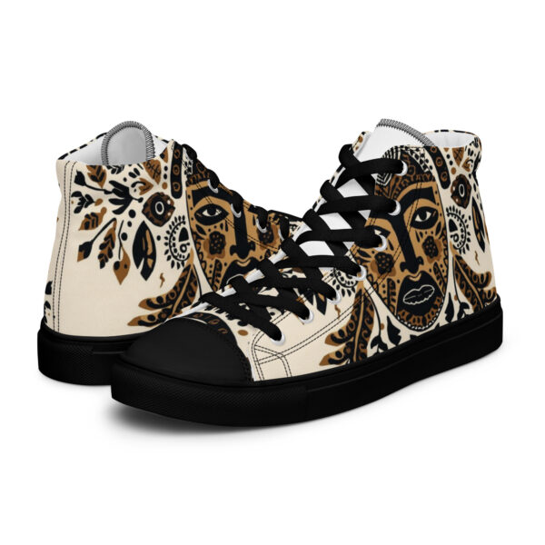 Dimbalé - Women’s high top canvas shoes
