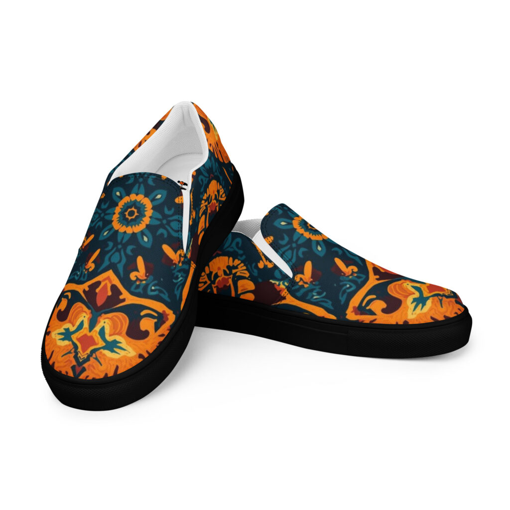 Kibriyāʾ Women’s slip-on canvas shoes
