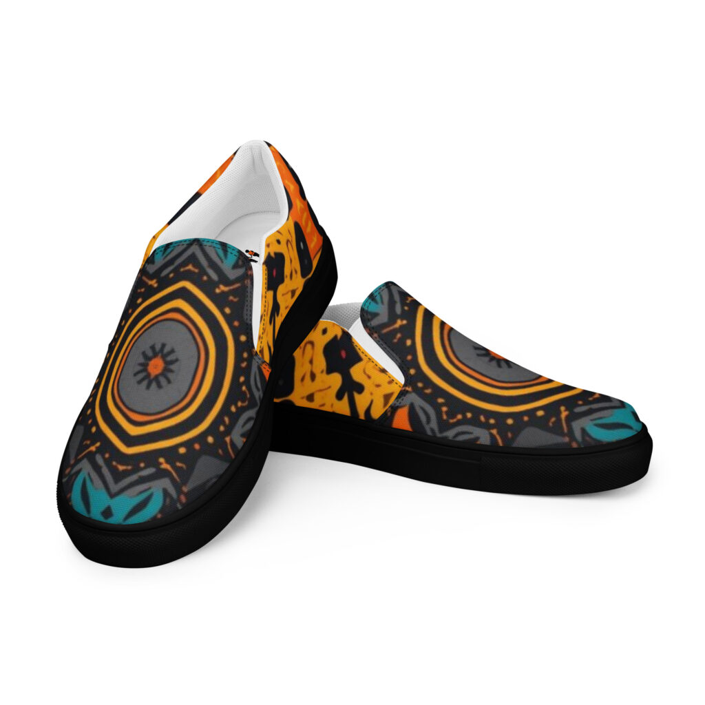 Unfuwān Women’s slip-on canvas shoes